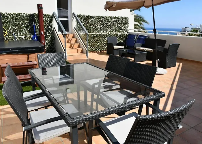 Benalbeach Lux, Jacuzzi, Beachfront - 432 Apartment Benalmadena